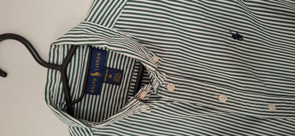 Ralph Lauren 14 ára skyrta (lítil stærð)