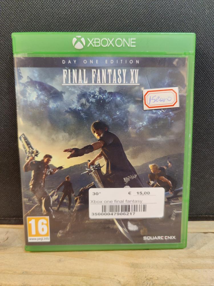 Xbox one Final fantasy