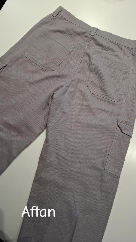 H&M buxur stærð 38, gráar