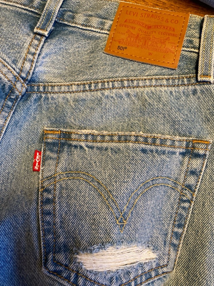 Levis 501 straight fit rifnar W23 L32