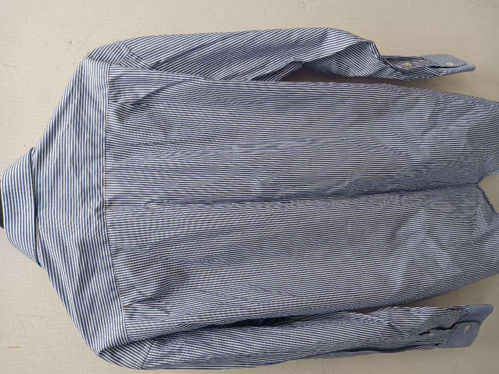 Vogue raidallinen kauluspaita n. L