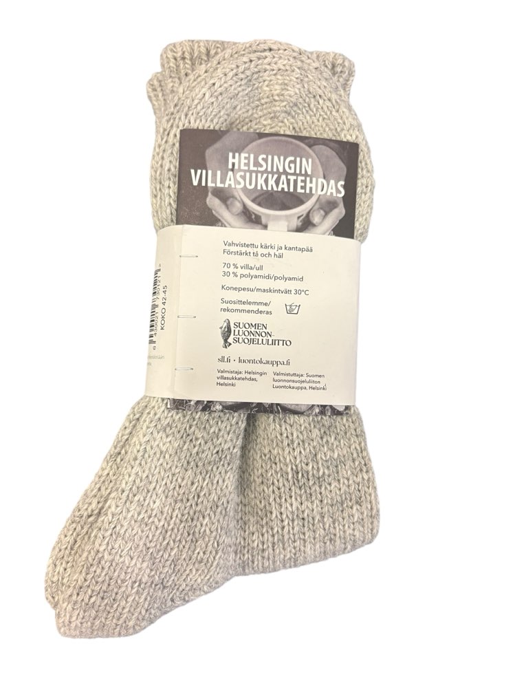 Suomen Luonnonsuojeluliitto villasukat