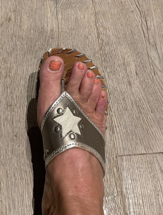 Sandal med stjerne str 38