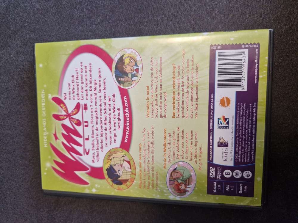 Dvd winx club deel2