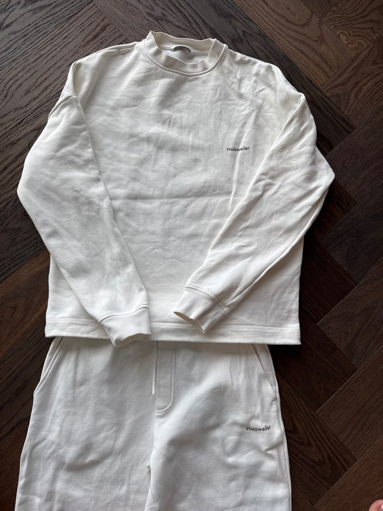 Holzweiler joggedress hvit S