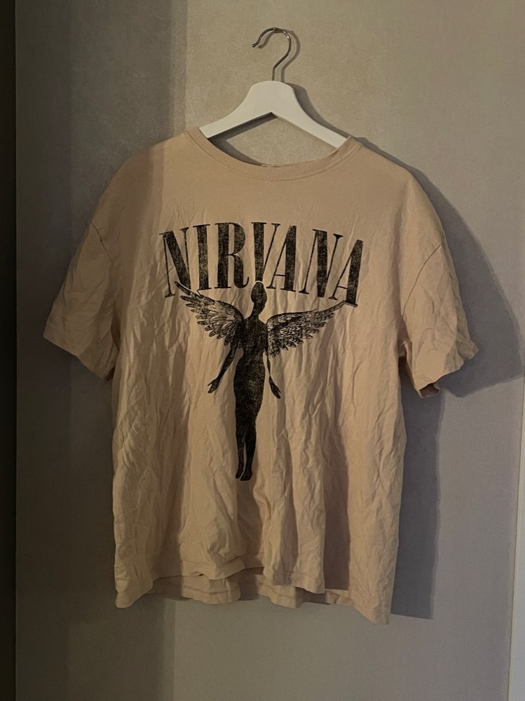 T-skjorte Nirvana H&M str L