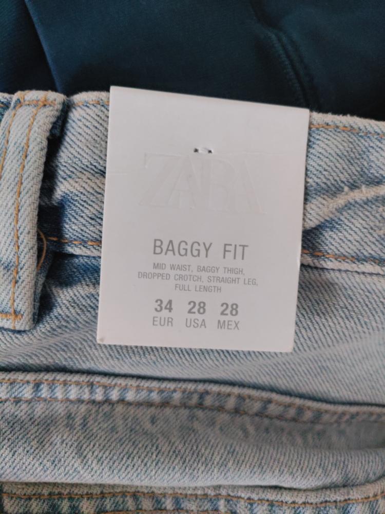 ZARA Baggy fit gallabuxur 