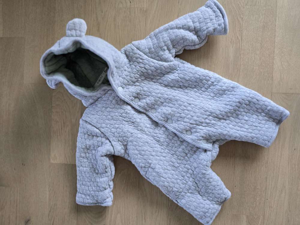 Grå bamseheldress str 50