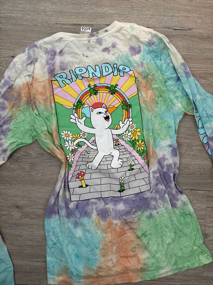 RipNdip tie dye paita koko M