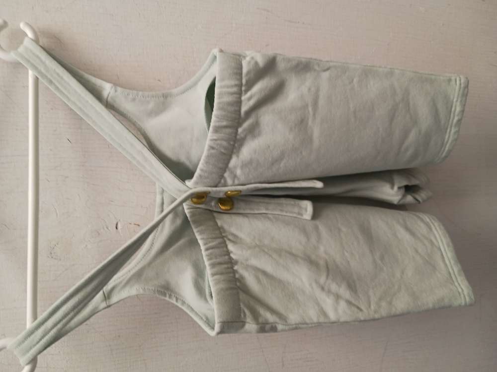 Metsola vihertävä shortsipuku 98/104