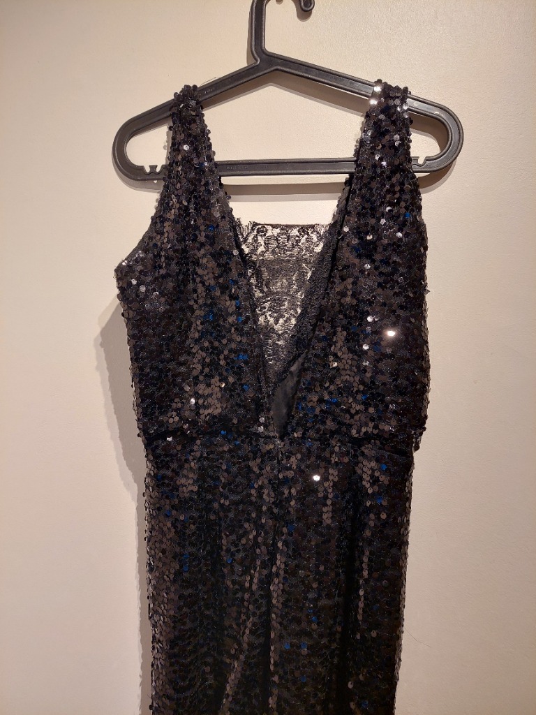 Pallíettu samfestingur 