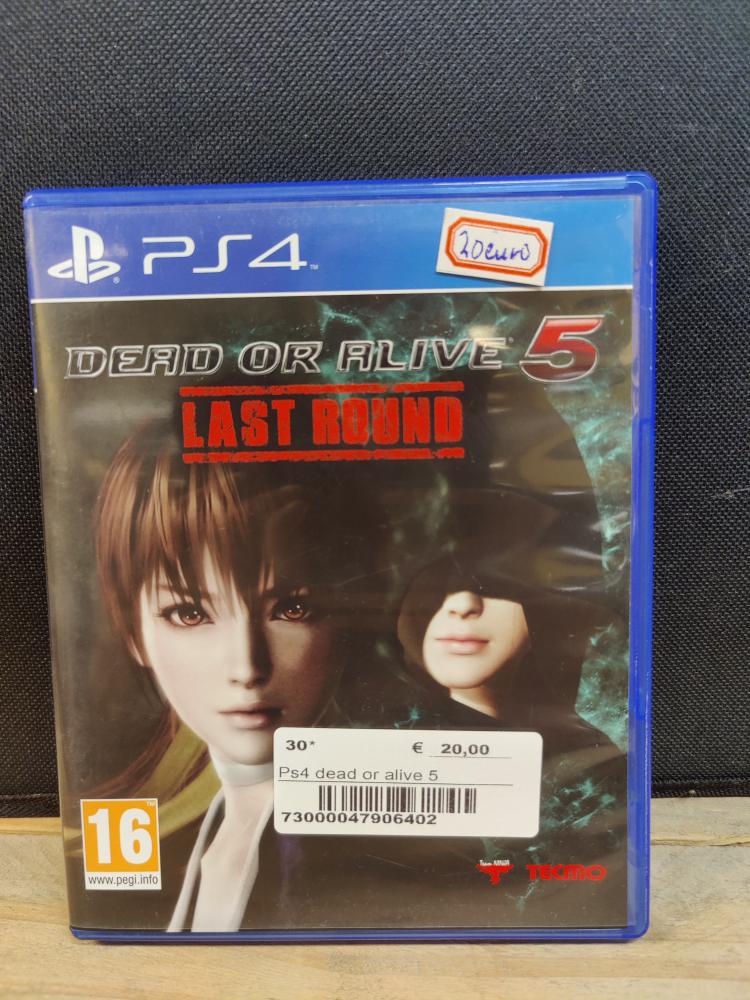 PS4 dead OR alive 5