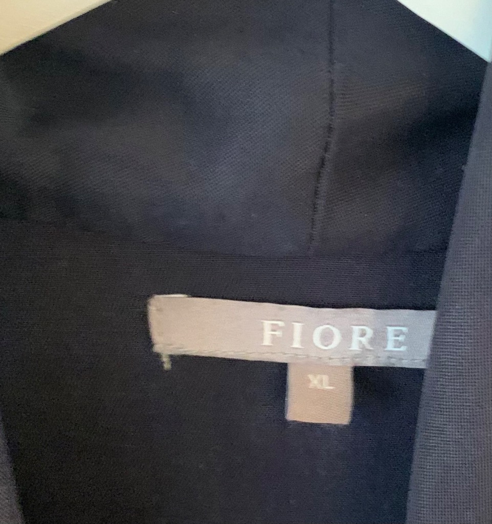 Blå jakke fra Fiore str XL