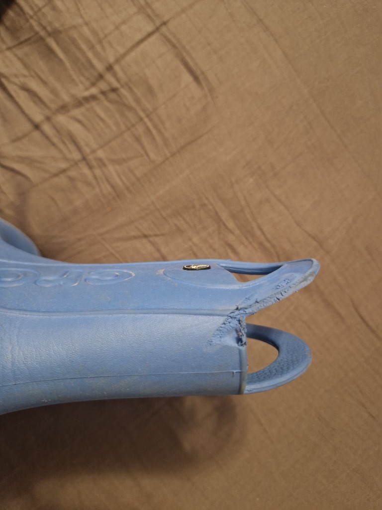 Crocs siniset saappaat koko 3