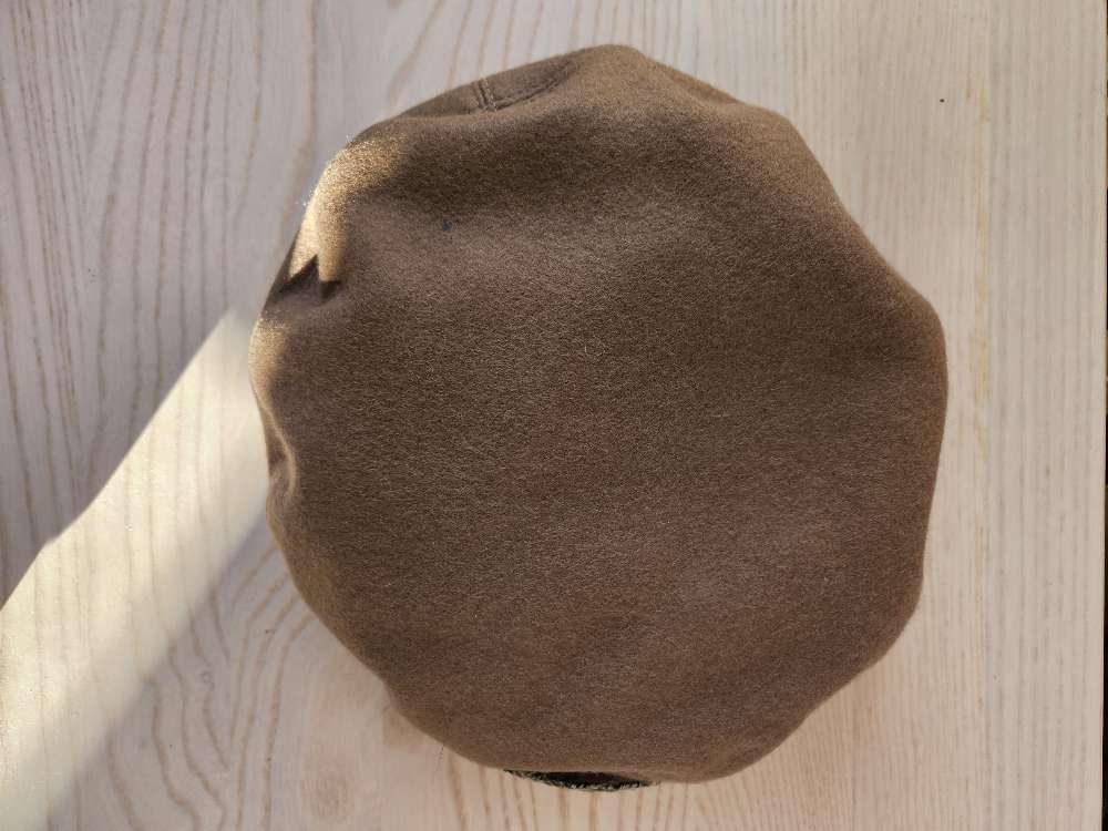 Laadukas kangashattu beige