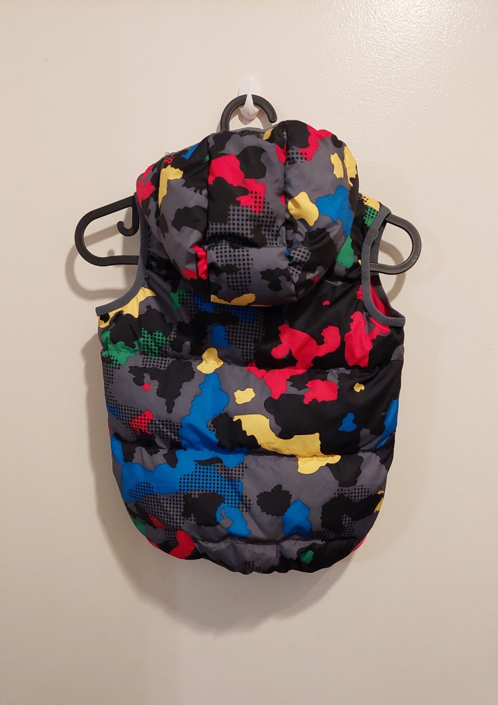 Lasten värikäs Adidas talvi liivi