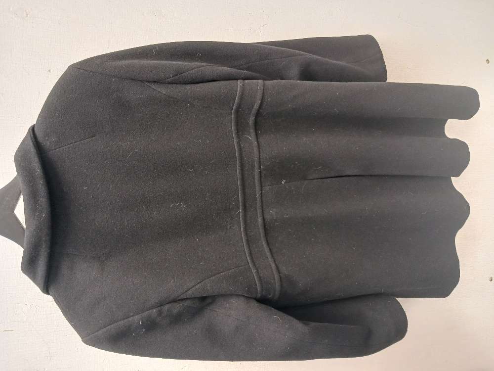 Musta villakangastakki 42