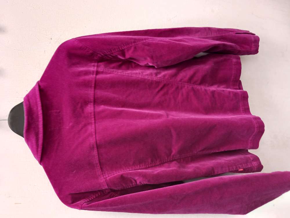 Jackpot samettitakki fuksia n. L