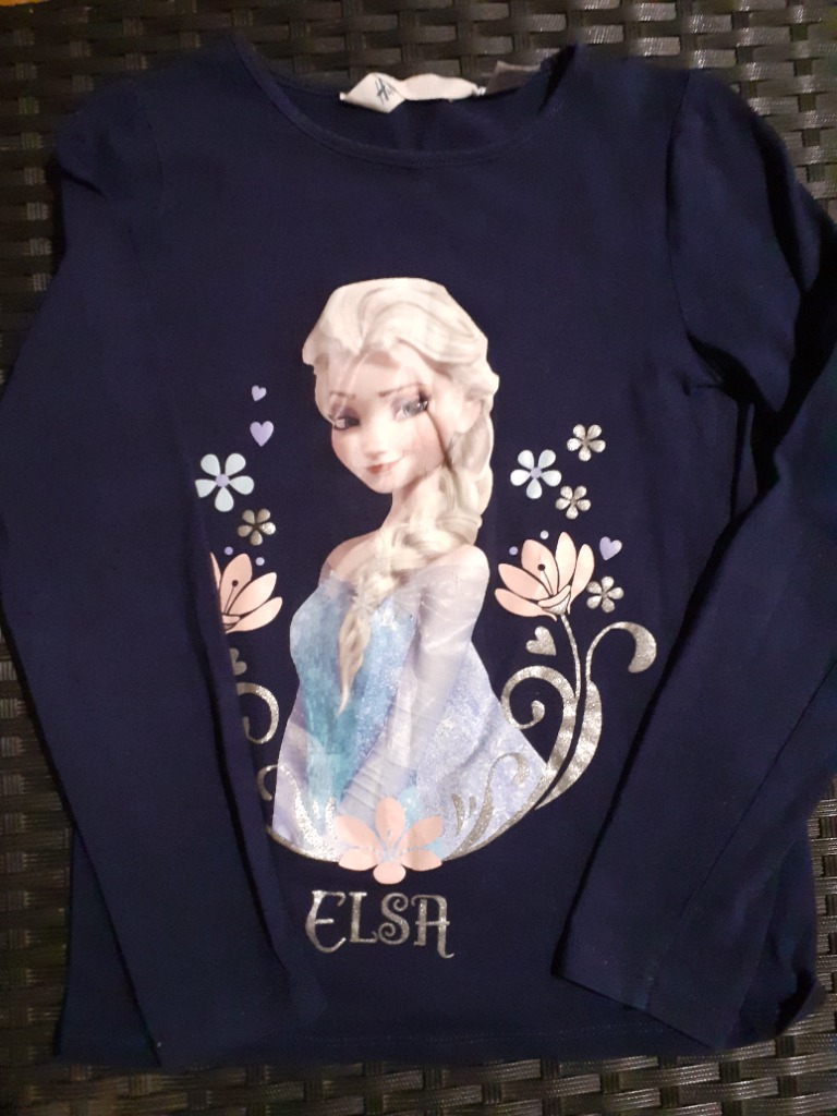 Frozen Elsa síðerma bolur 122/128