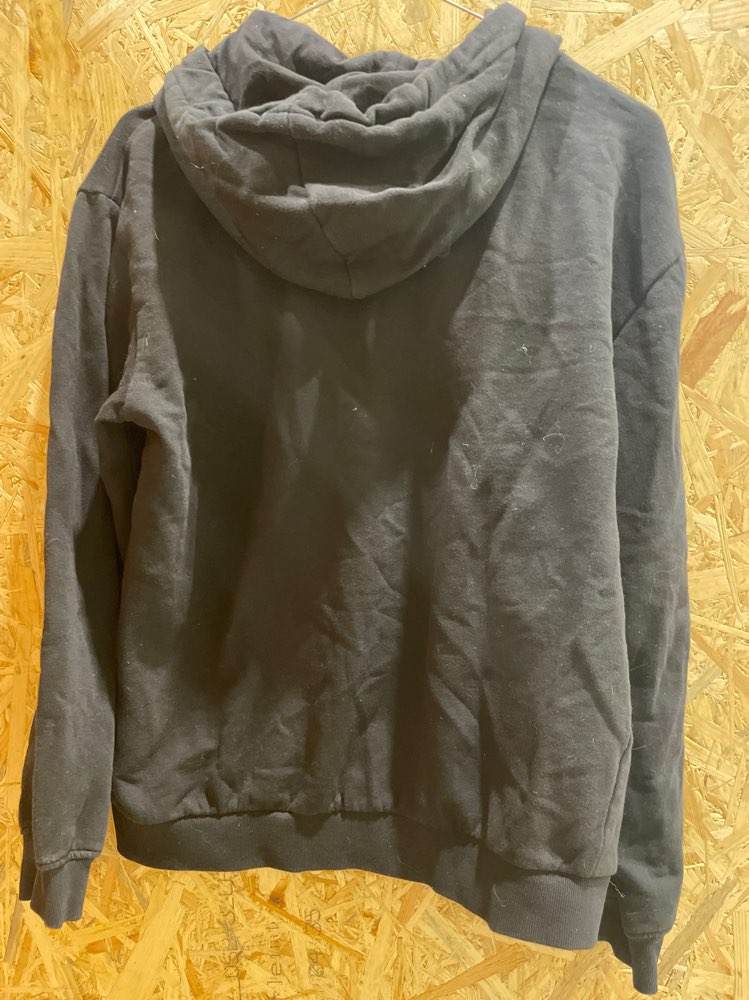 Svart Cubus hettegenser, XS