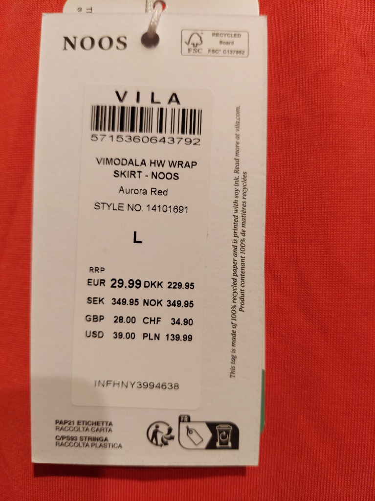 Nýtt Vila pils L