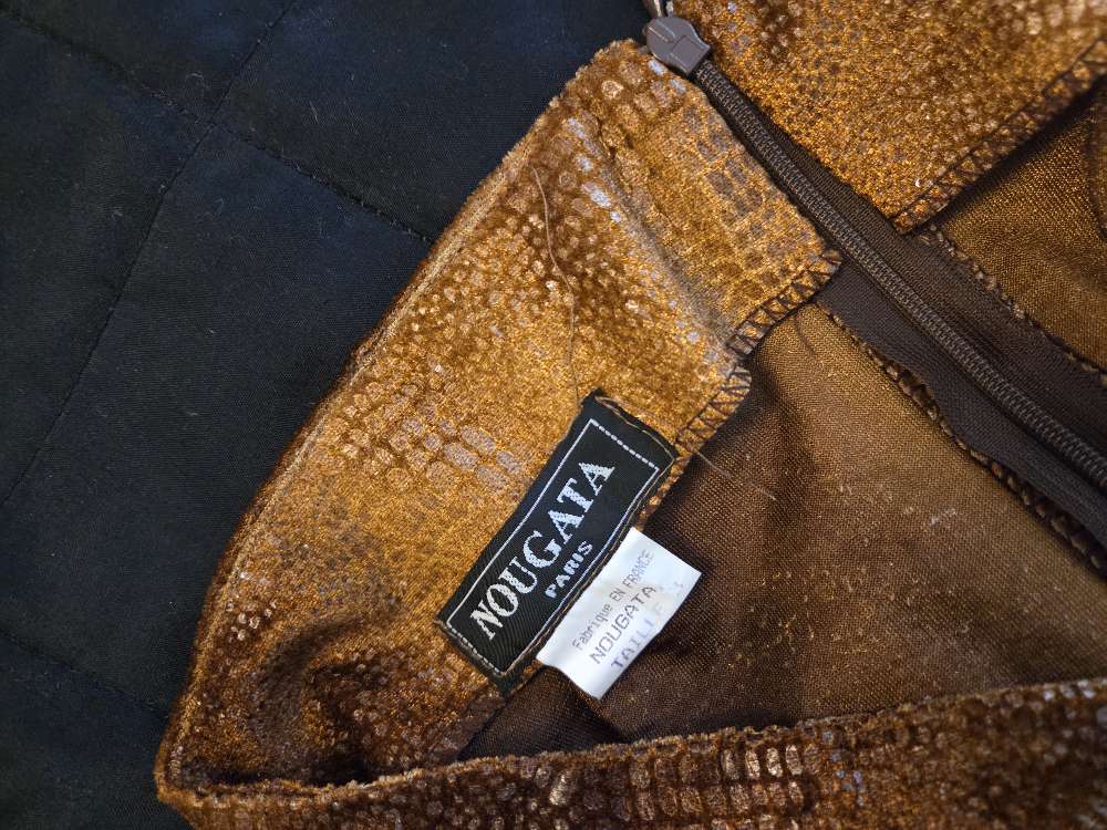 Nougata Paris hame - käärmekuvio