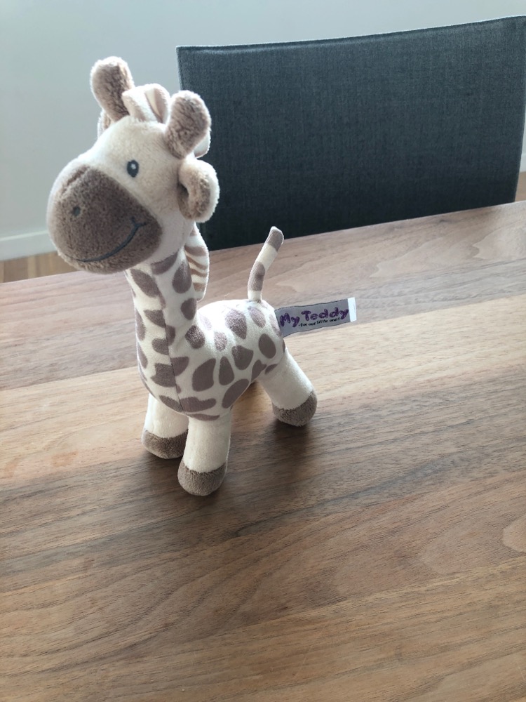 My teddy giraf m/rangle