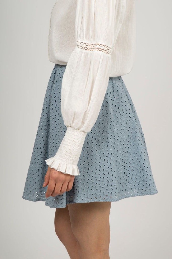 Luna Broderie Anglaise Skirt fra FWSS