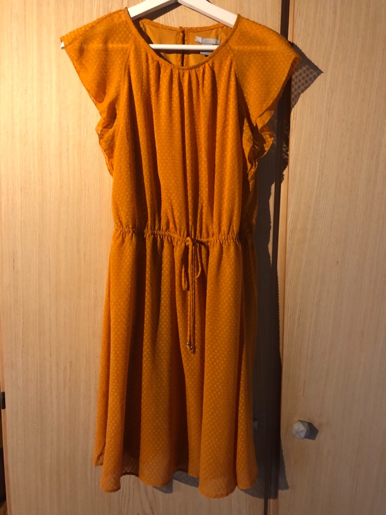 Orange kjole 