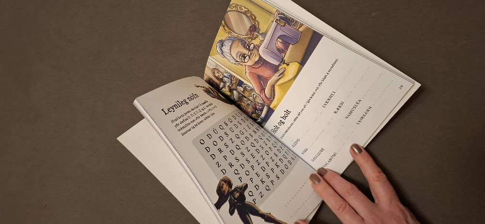 Þrautabók ný og ónotuð