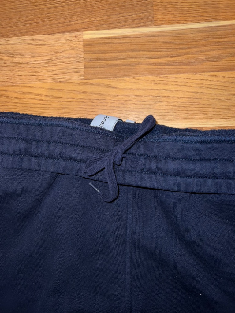 Blå joggebukse