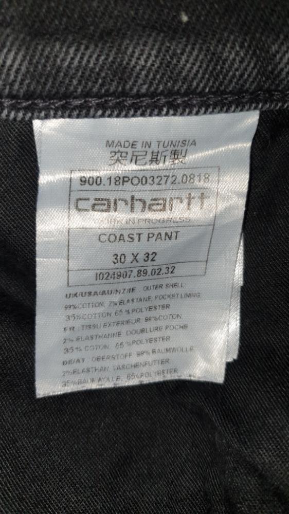 Carhartt gallabuxur st. 30/32