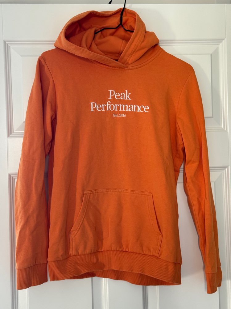 Orange Peak Peformance genser 170
