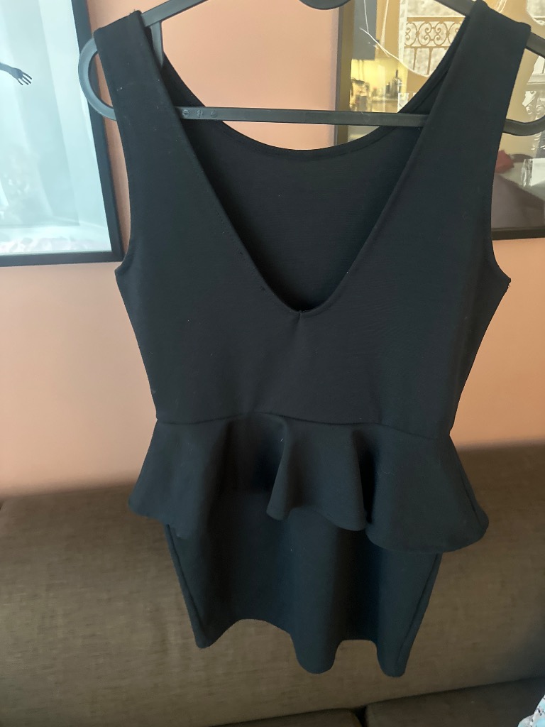 Funky Girl sort kjole S/M