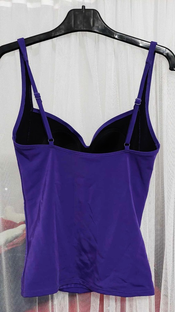 Violetti bikinit yläosa shapewear S