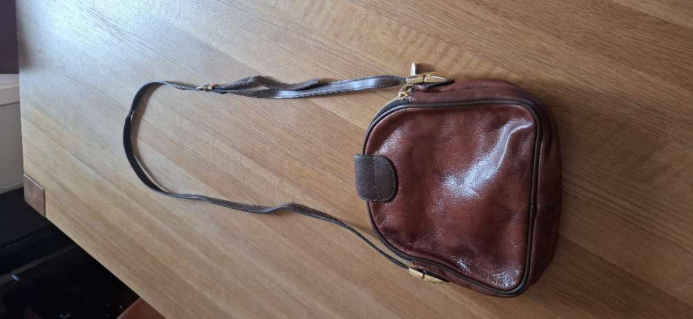 Leður Valentina vintage hliðarveski