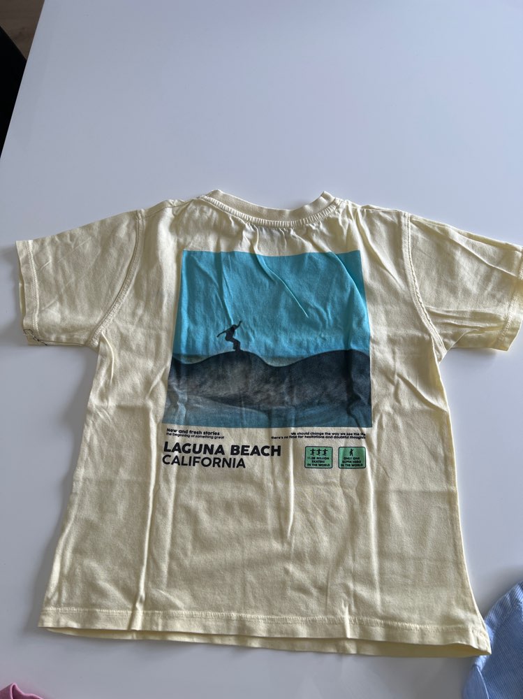 Zara yellow tshirt 122cm