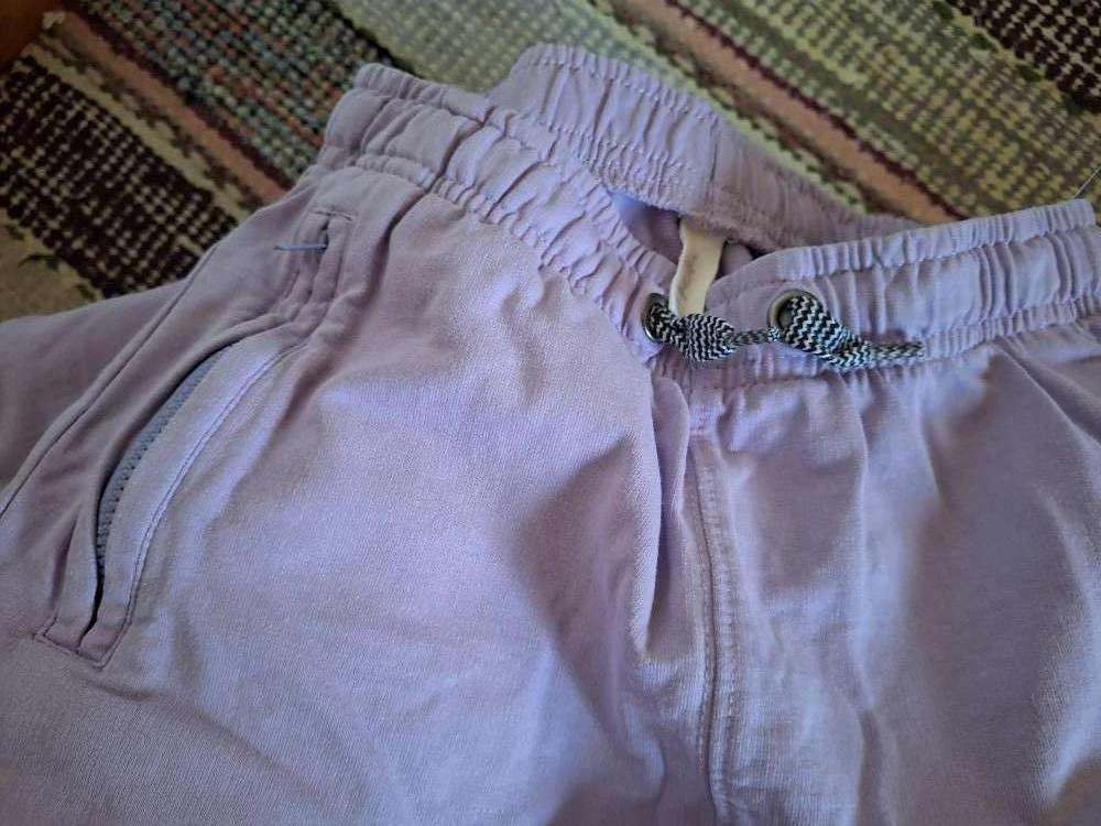 Lilat collegehousut (140cm)