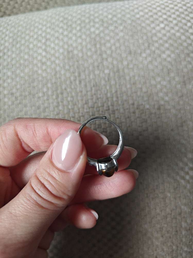 Tiikerinsilmä sormus(säädettävä)