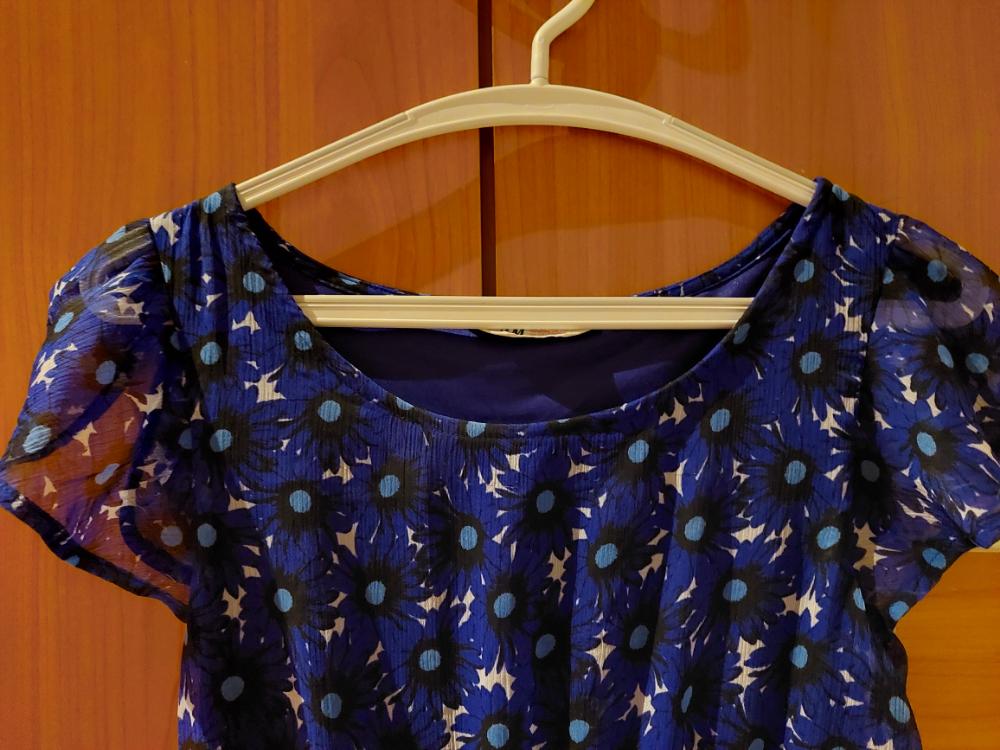 Blár H&M kjóll str 164
