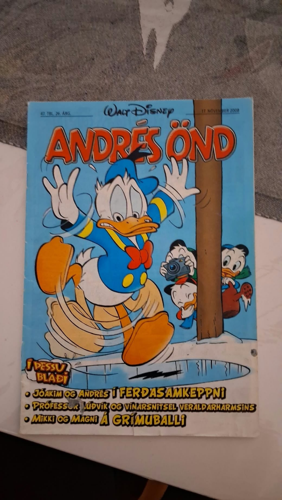 Andrés blöð 11 stk