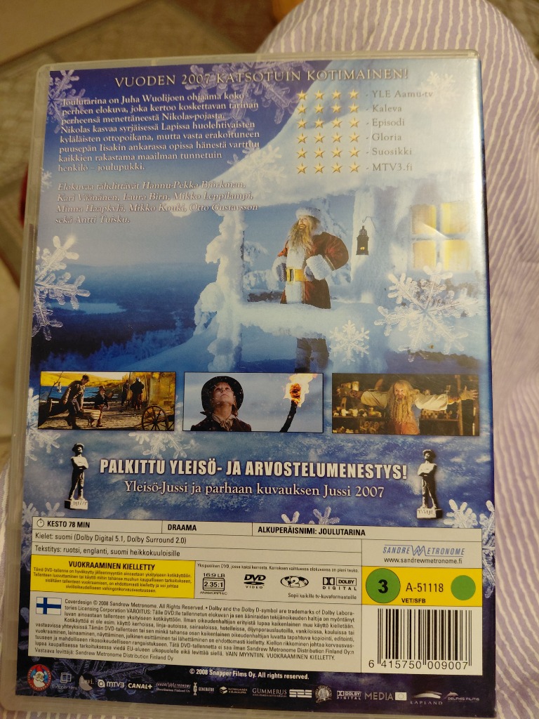 DVD Joulutarina