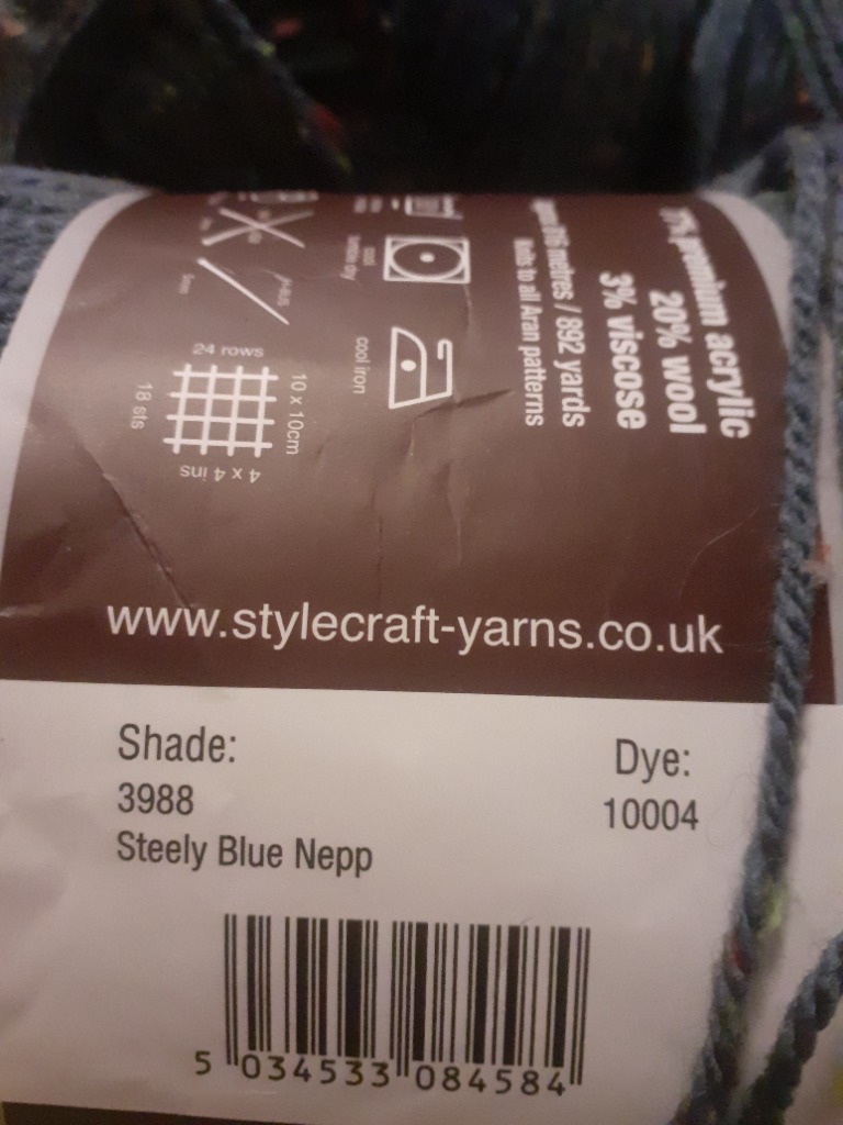 3 x Stylecraft garn 400g