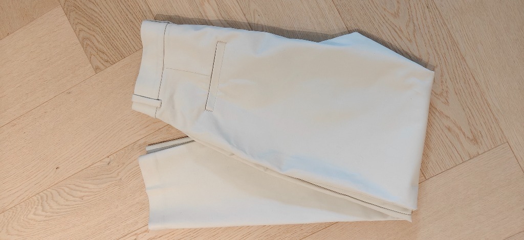H&m vaaleat suorat housut 36