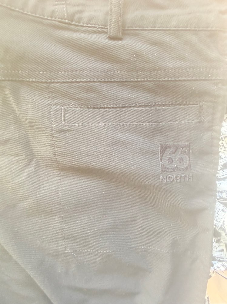 66N göngubuxur svartar -L