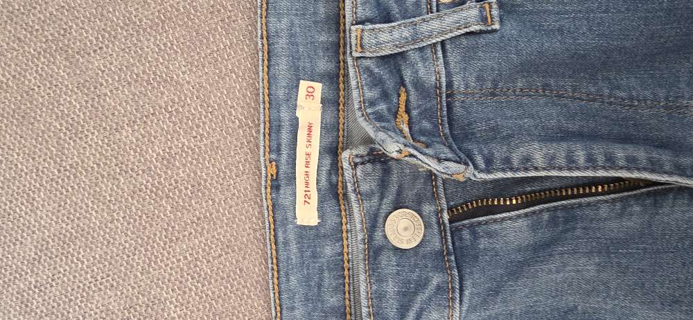 Jeans, Levis, 30, lys blå