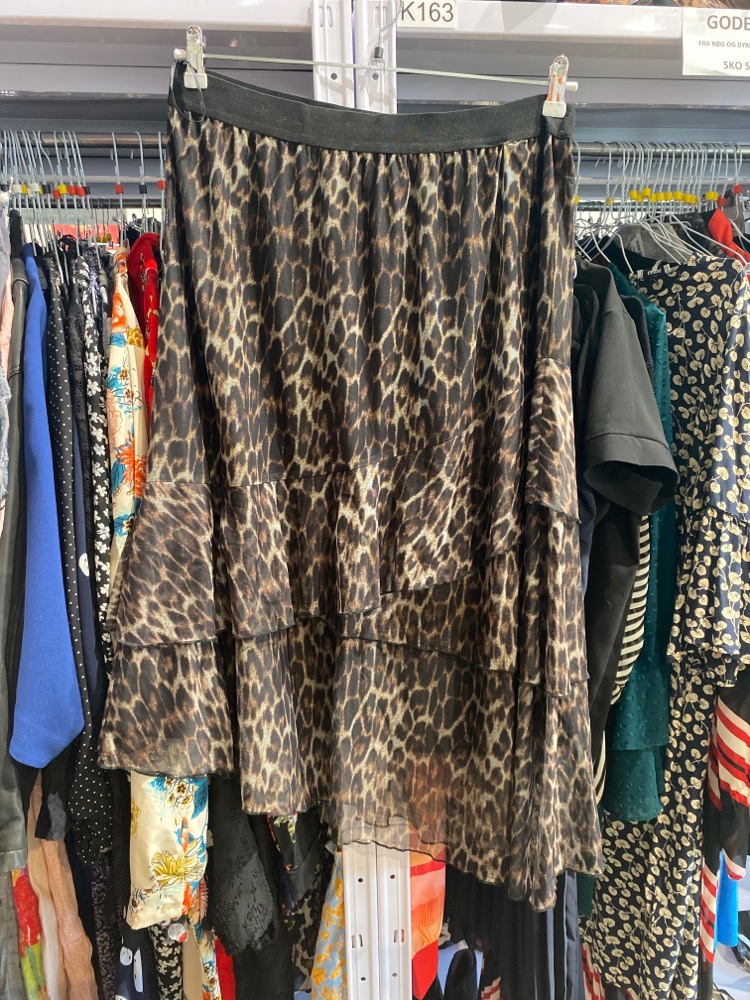 Co’couture nederdel leopard Str. XL 