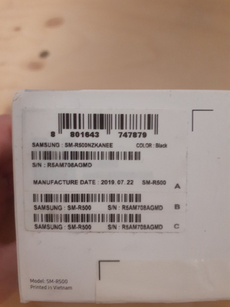 Samsung galaxy úr svart