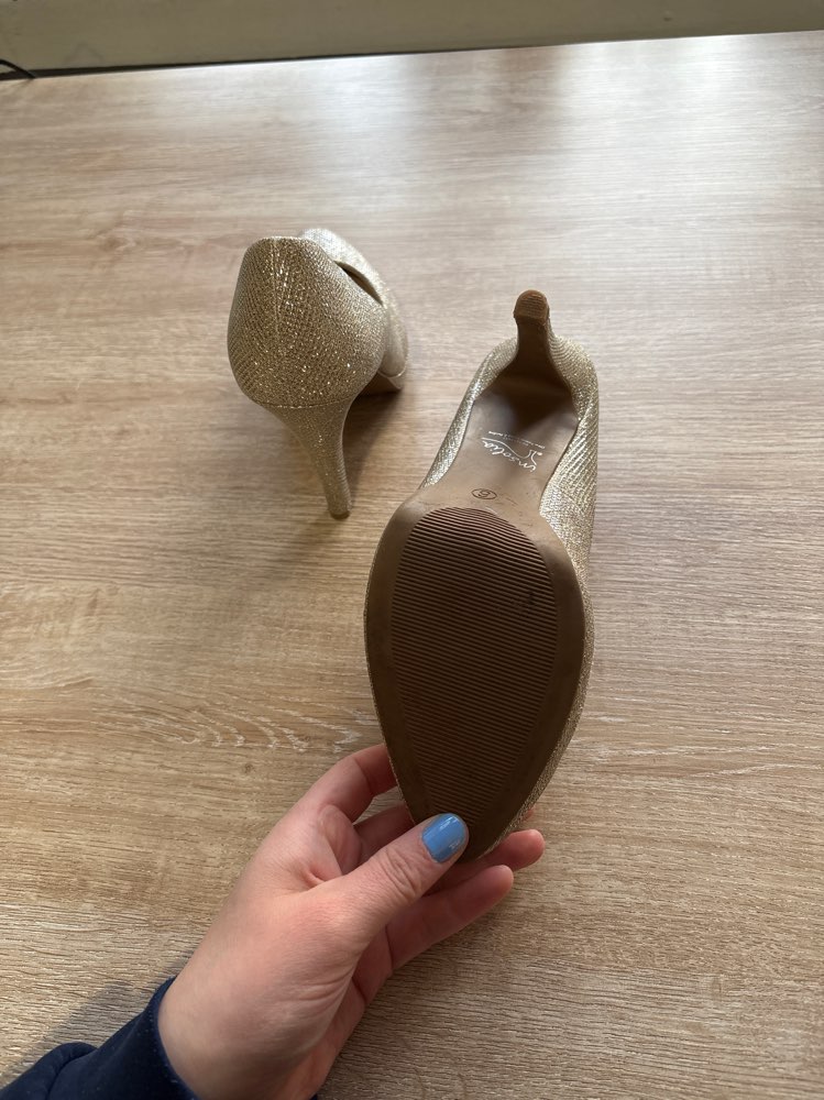 Glitterkorkokengät 6