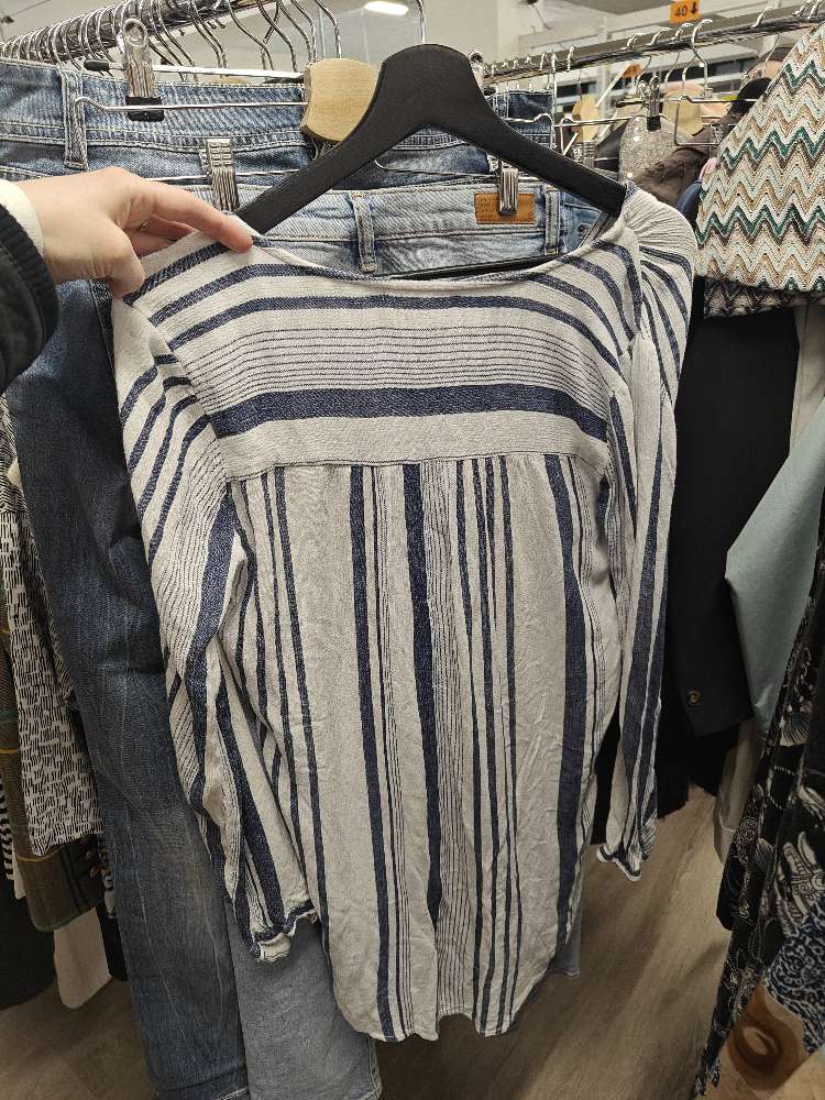 Springfield valko-sininen tunika, 38